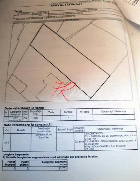 Viitorului Vanzare teren - cu PUD - P 5